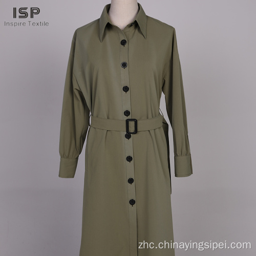 固体普通聚酯T400织物棉布服装